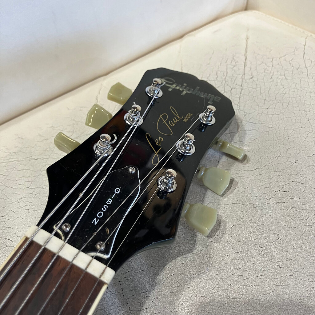Consignment/Used Epiphone Les Paul Standard - Limited Edition Trans Green w/Case 1996