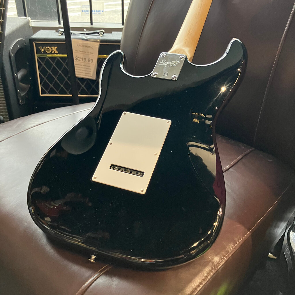 Consignment/Used Squier Bullet Stratocaster - Black w/Gig Bag