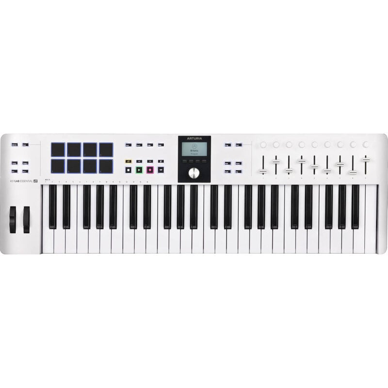 Arturia KeyLab Essential Mk III 49 Midi Controller - White