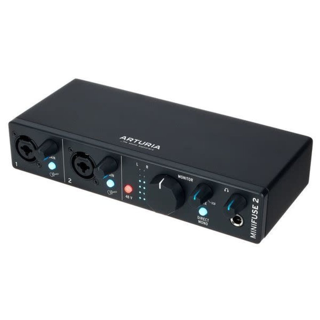 Arturia MiniFuse 2 OTG 2X2 USB Audio Interface - Black