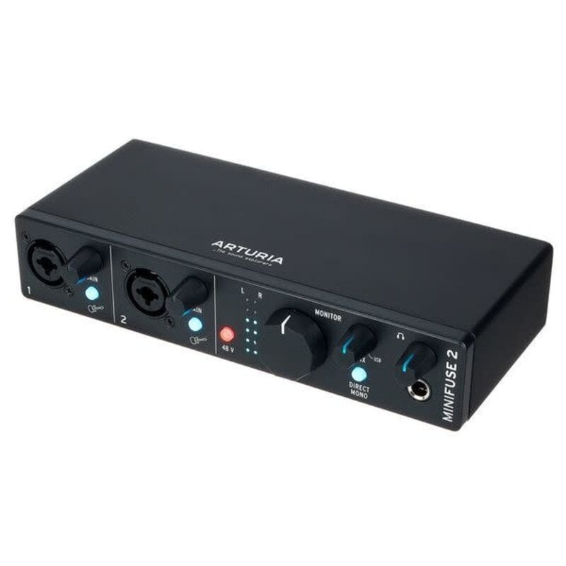Arturia MiniFuse 2 OTG 2X2 USB Audio Interface - Black