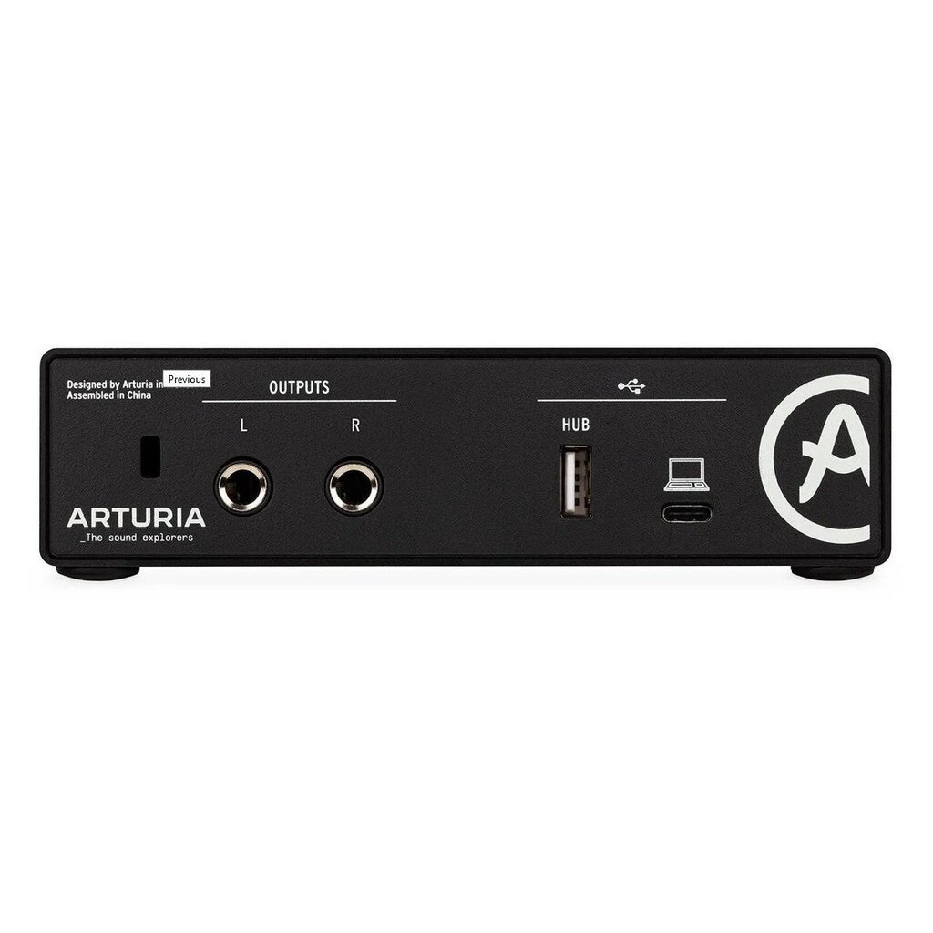 Arturia MiniFuse 1 Compact USB Audio Interface - Black