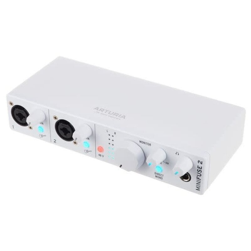 Arturia MiniFuse 2 OTG 2X2 USB Audio Interface - White