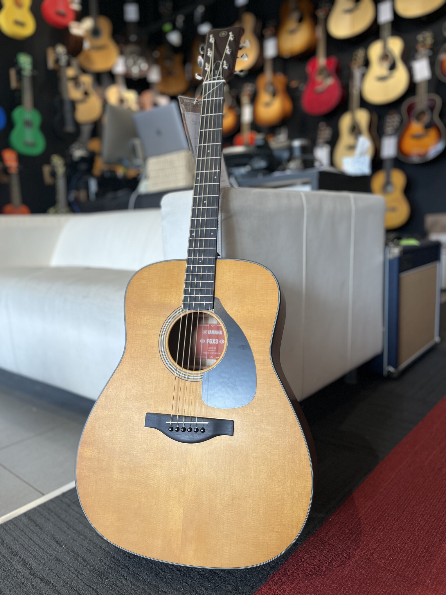 The Yamaha "Red Label" FGX3 Acoustic Guitar