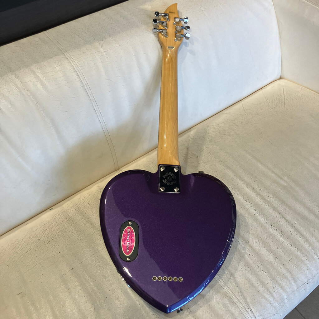 Electro-Harmonix Consignment/Used Daisy Rock Heartbreaker Short Scale Guitar -  Purple w/Bag