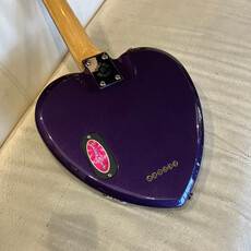 Electro-Harmonix Consignment/Used Daisy Rock Heartbreaker Short Scale Guitar -  Purple w/Bag