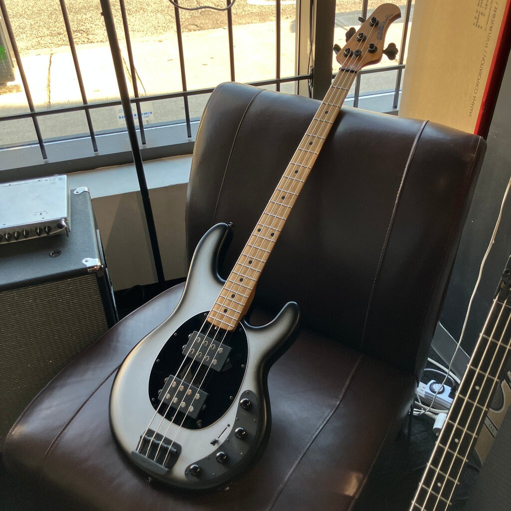 Consignment/Used Music Man StingRay Special HH - Black Rock w/Custom Mono Case 2025