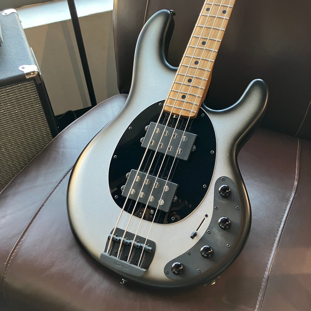 Consignment/Used Music Man StingRay Special HH - Black Rock w/Custom Mono Case 2025
