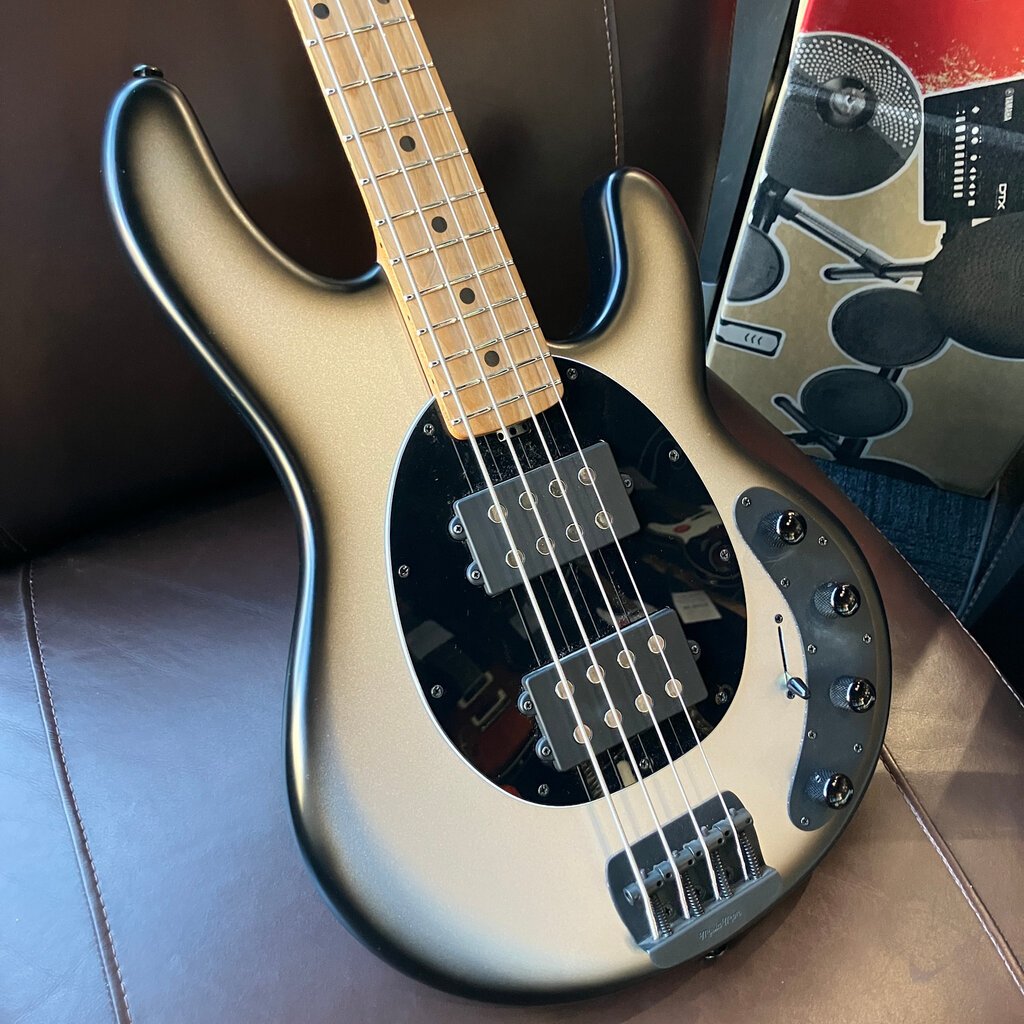 Consignment/Used Music Man StingRay Special HH - Black Rock w/Custom Mono Case 2025