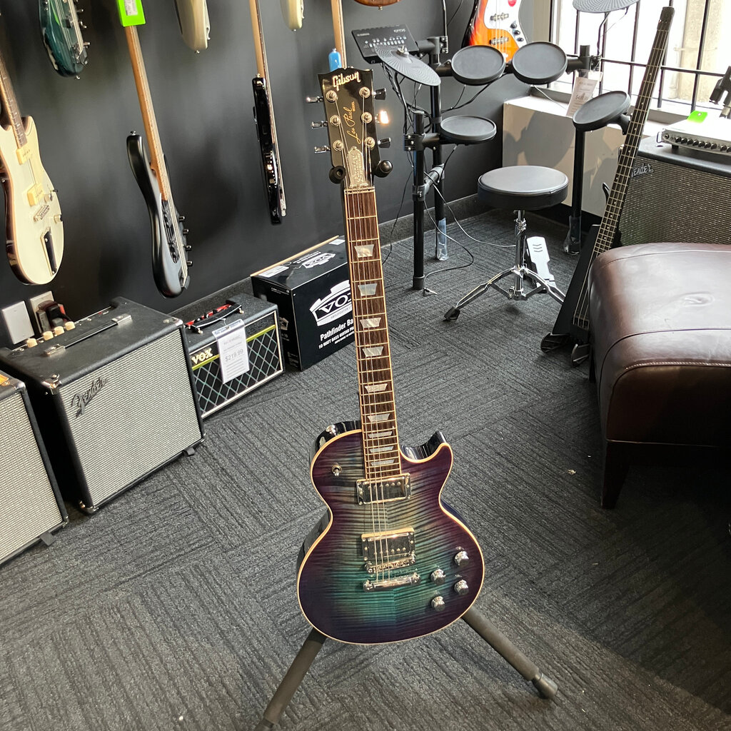 Gibson Consignment/Used Gibson Les Paul HP Standard 2017 - Blueberry Burst w/Custom Case