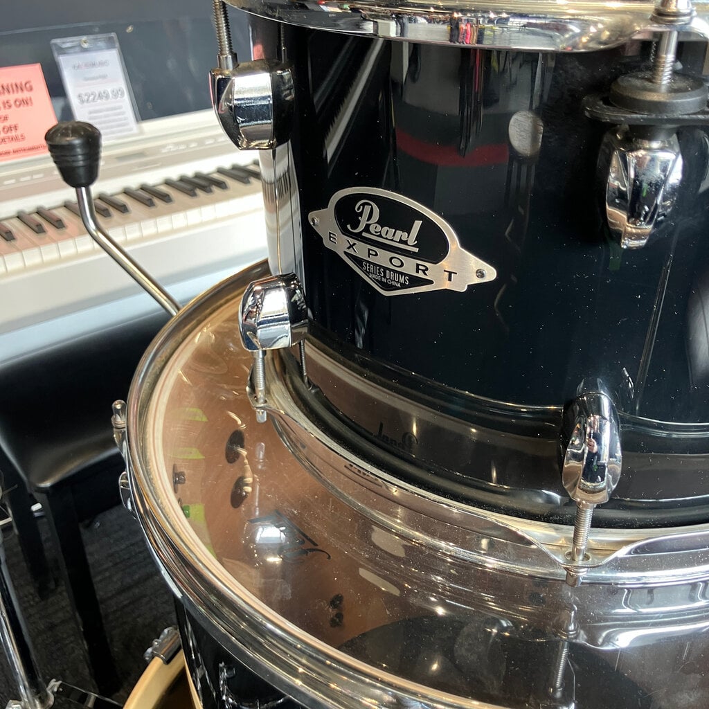 Consignment/Used Pearl Export Drum Kit - Black