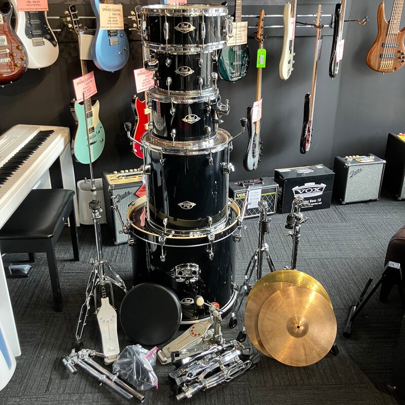 Consignment/Used Pearl Export Drum Kit - Black