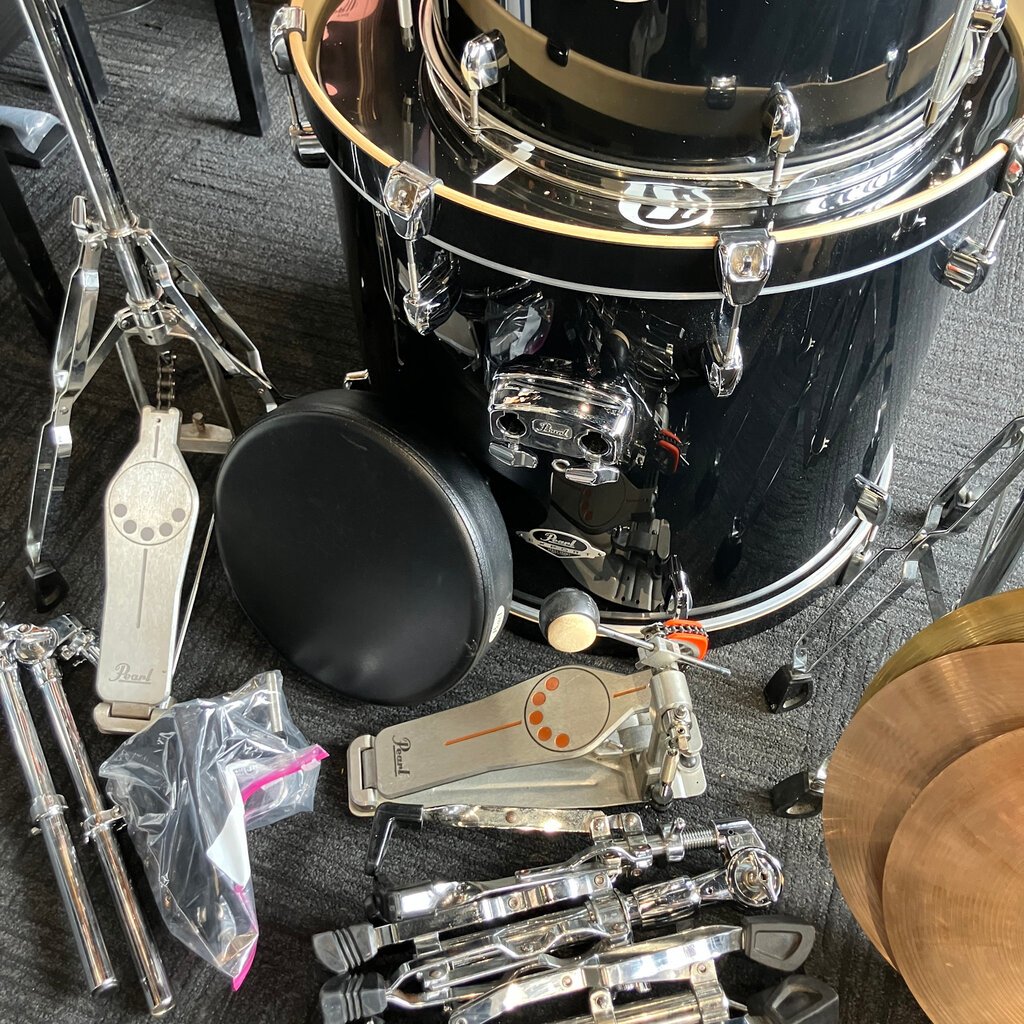 Consignment/Used Pearl Export Drum Kit - Black