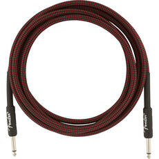 Fender Fender 10' Professional Series Instrument Cable Red Tweed