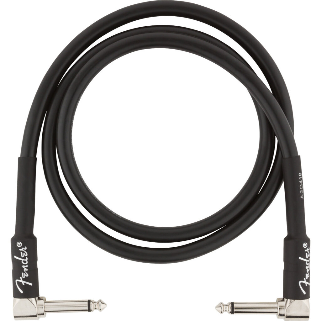 Fender Fender 3' Professional Series Instrument Cable Black Angle/Angle