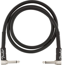 Fender Fender 3' Professional Series Instrument Cable Black Angle/Angle