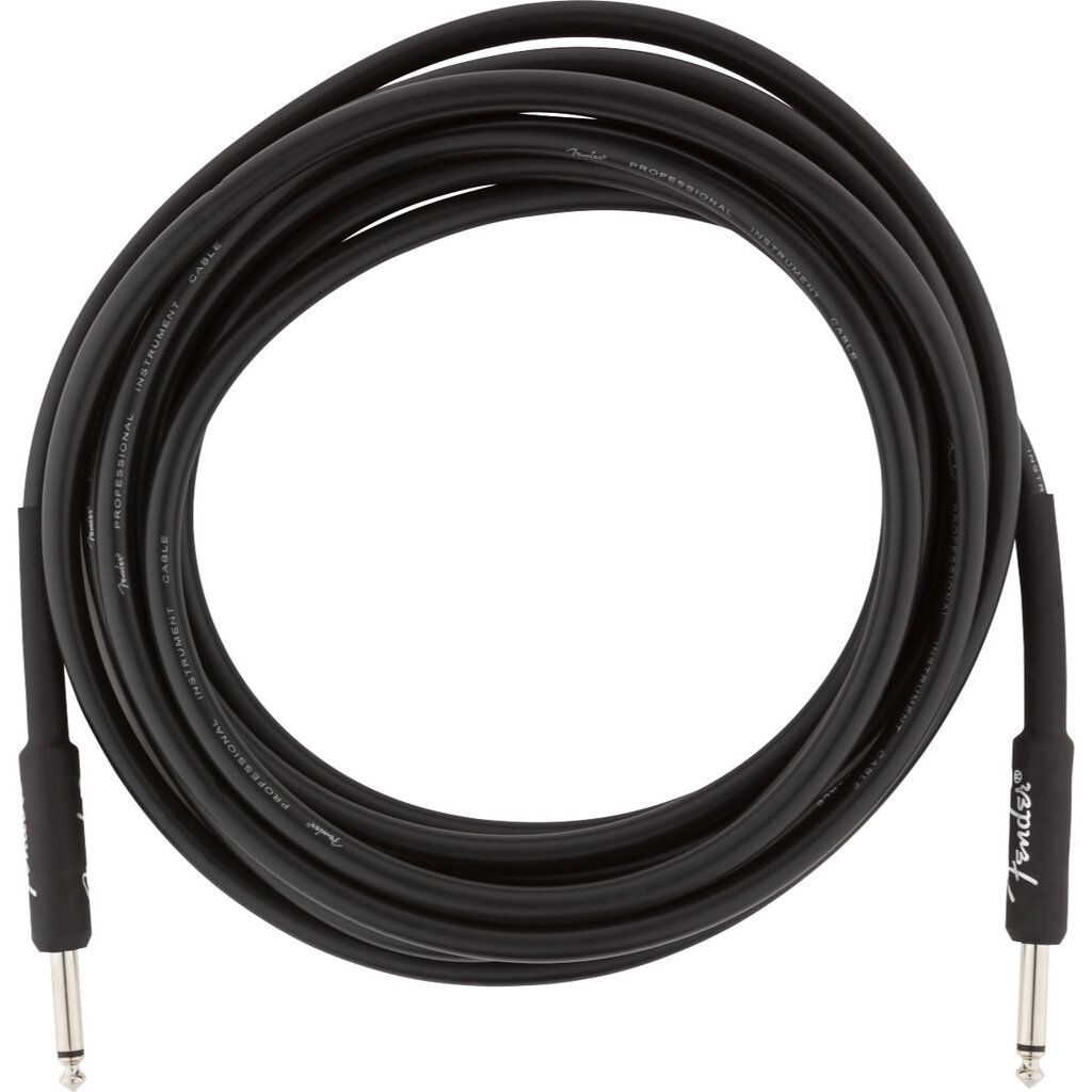 Fender Fender 15' Professional Series Instrument Cable Black
