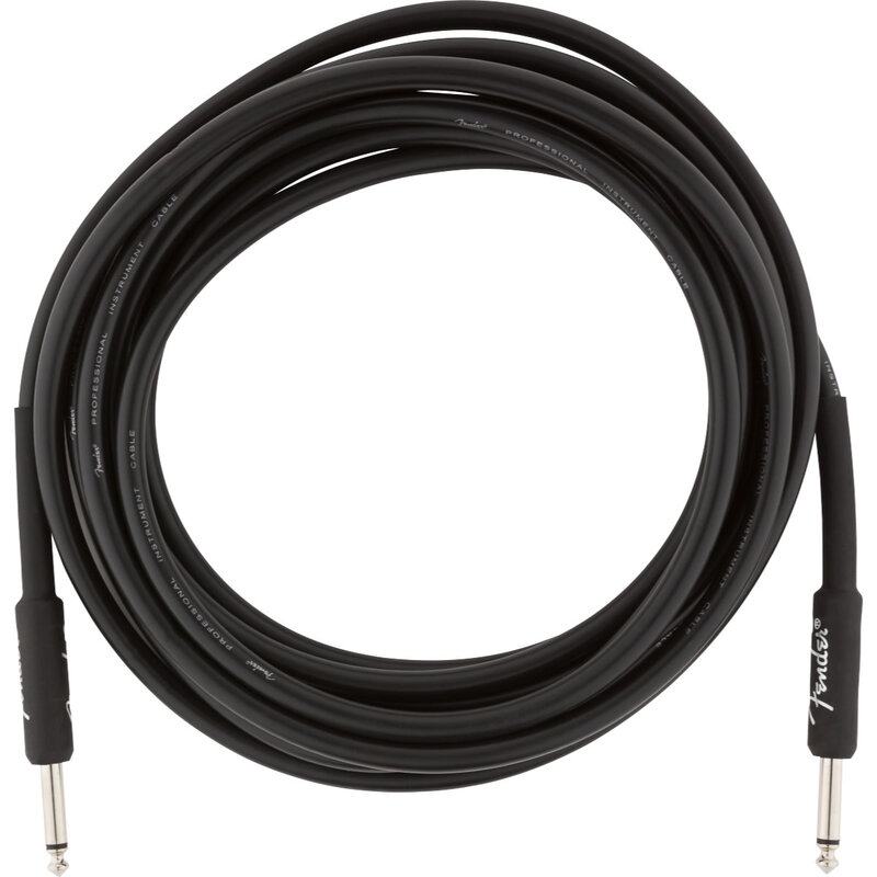 Fender Fender 15' Professional Series Instrument Cable Black