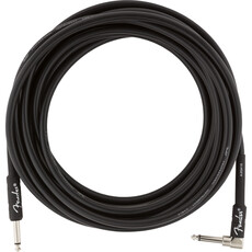 Fender Fender 18.6' Professional Series Instrument Cable Black  Straight/Angle