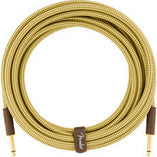 Fender Fender 18.6' Deluxe Series Instrument Cable Tweed