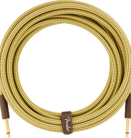 Fender Fender 18.6' Deluxe Series Instrument Cable Tweed