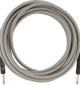 Fender Fender 18.6' Professional Series Instrument Cable White Tweed