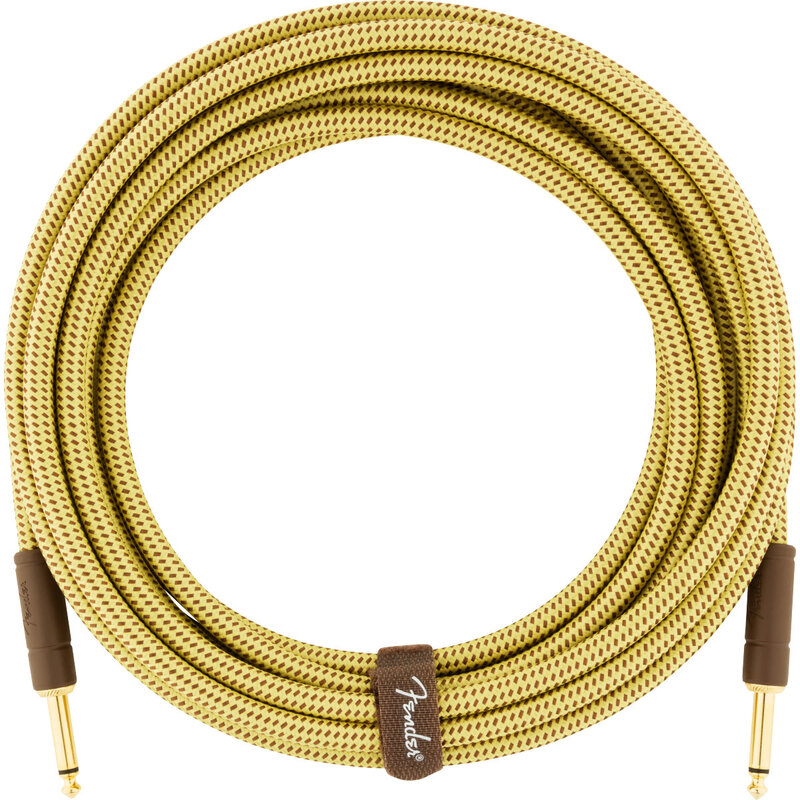 Fender Fender 10' Deluxe Instrument Cable Tweed Straight/Straight