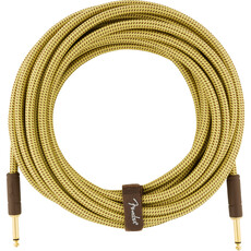 Fender Fender 25' Deluxe Series Instrument Cable Tweed