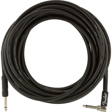 Fender Fender 25' Professional Series Instrument Cable Black Straight/Angle