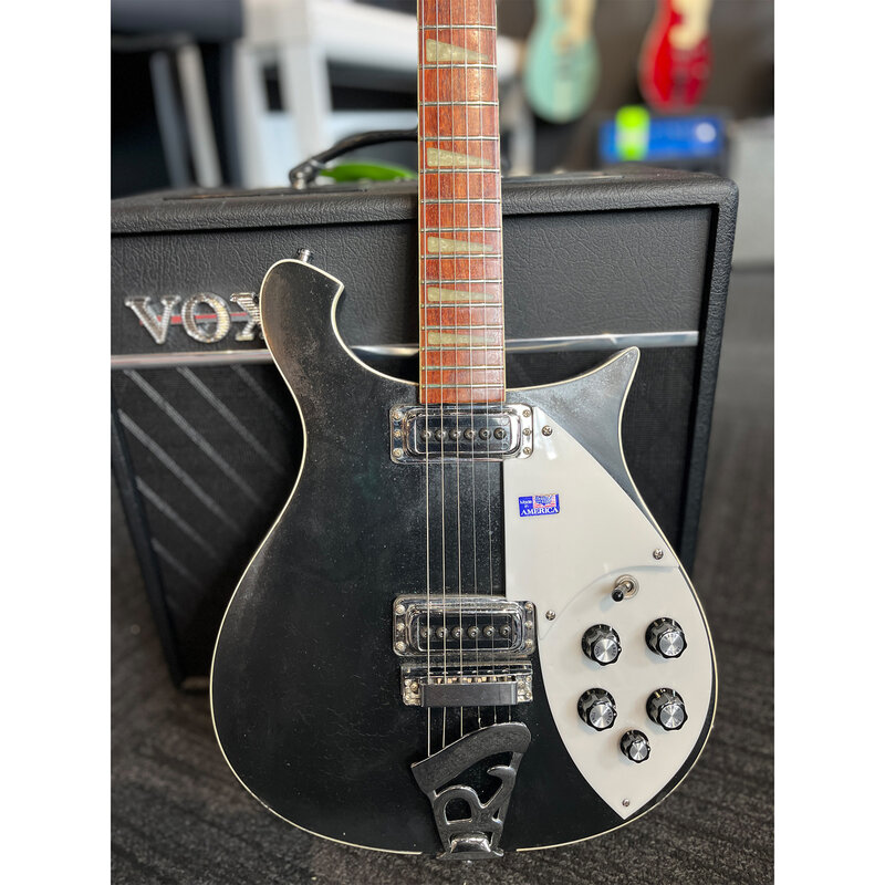 ConsignmentUsed 2007 Rickenbacker 620 Electric Blk. w/OEM Case