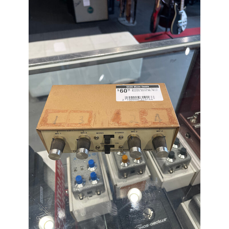 Realistic Consignment/Used Realistic Stereo Mic Mixer