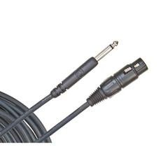 D'addario D'addario 25ft Microphone Cable XLR-1/4"  PW-CGMIC-25
