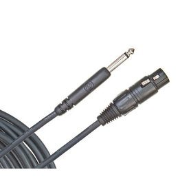 D'addario D'addario 25ft Microphone Cable XLR-1/4"  PW-CGMIC-25