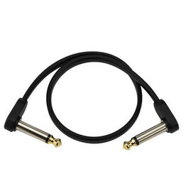 D'addario D'addario 1ft 1/4" Flat Patch Cable RR Single PW-FPRR-01
