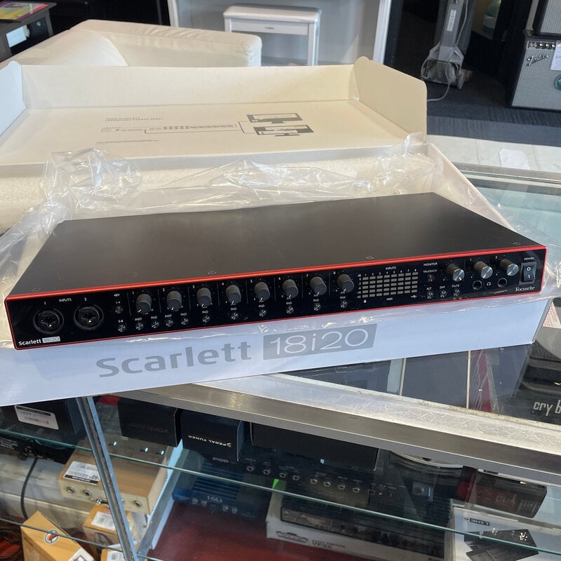 focusrite Consignment/Used Focusrite Scarlett 18i20 3rd Gen USB Interface