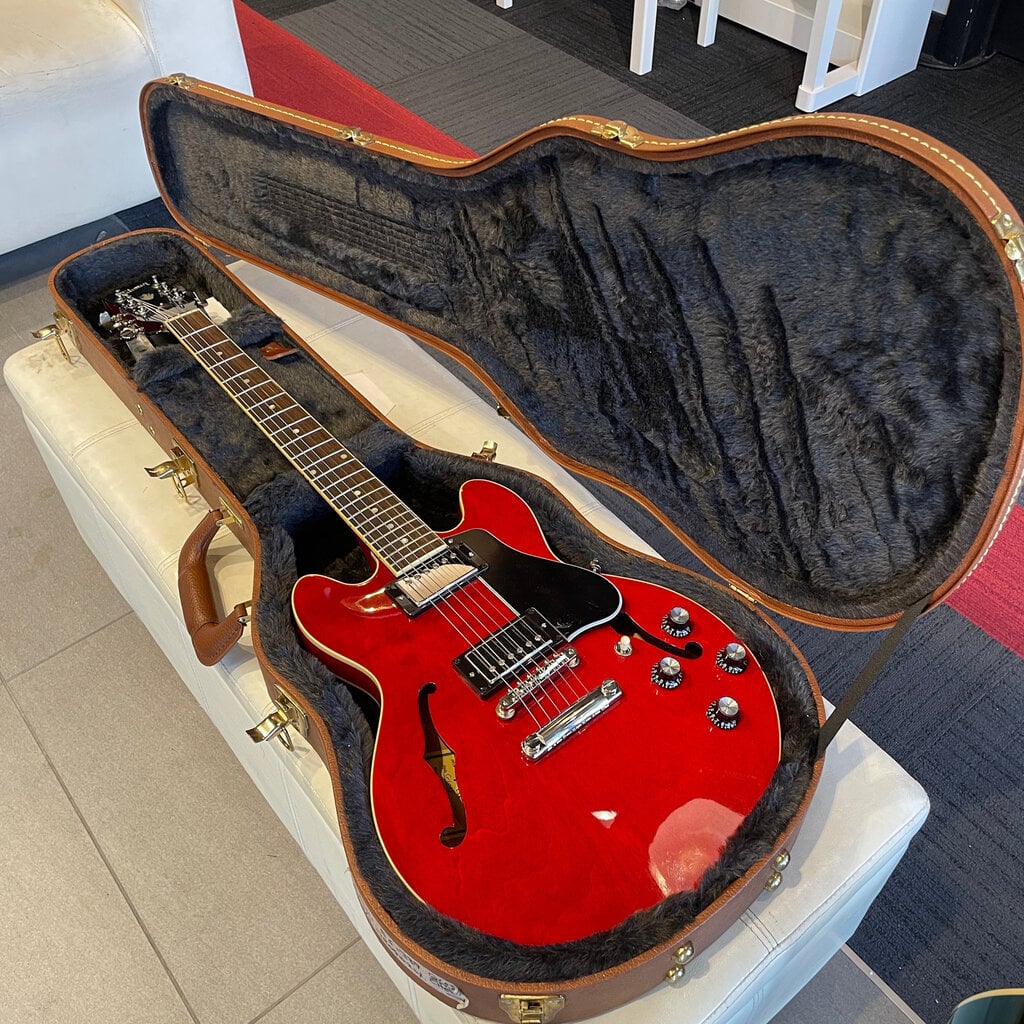 Gibson Consignment/Used Gibson ES-339 Glossy Plain Top - Sixties Cherry 2019 w/Case