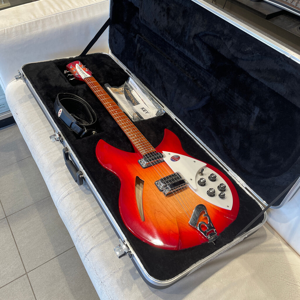 Consignment/Used Rickenbacker 330 6-String Fireglo - 2019 w/Case