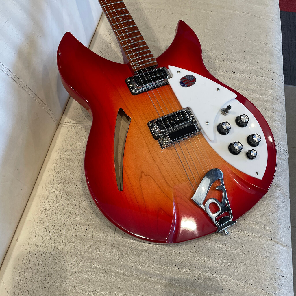 Consignment/Used Rickenbacker 330 6-String Fireglo - 2019 w/Case