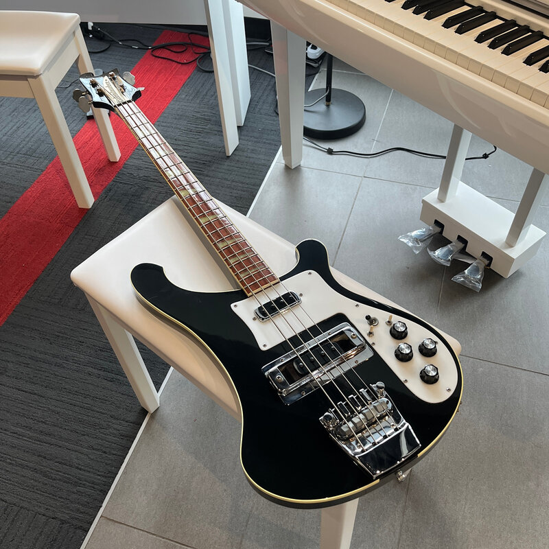 Consignment/Used Rickenbacker 4001 Bass - Jetglo Black 1978