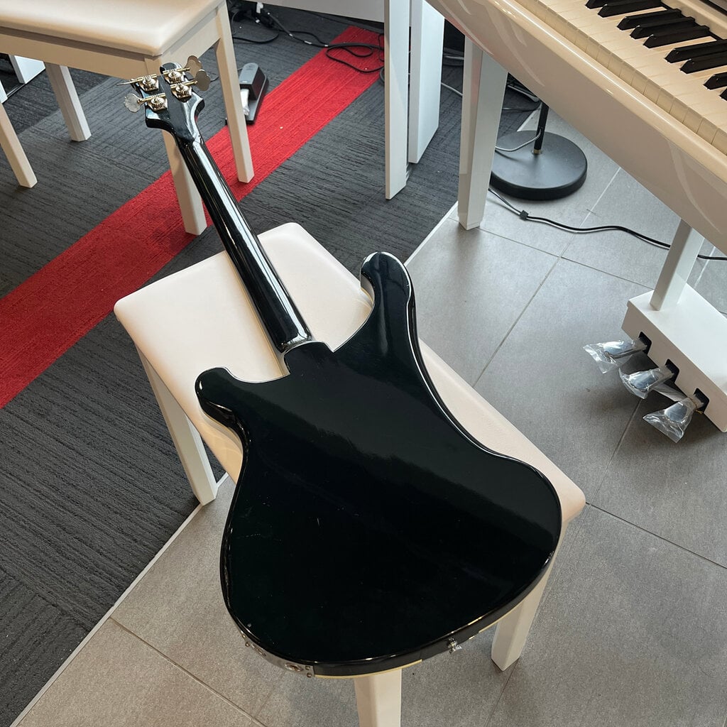 ConsignmentUsed Rickenbacker 4001 Bass - Jetglo Black 1978