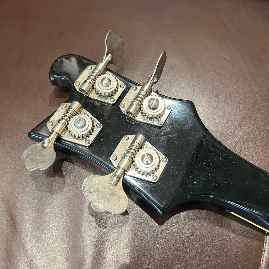ConsignmentUsed Rickenbacker 4001 Bass - Jetglo Black 1978