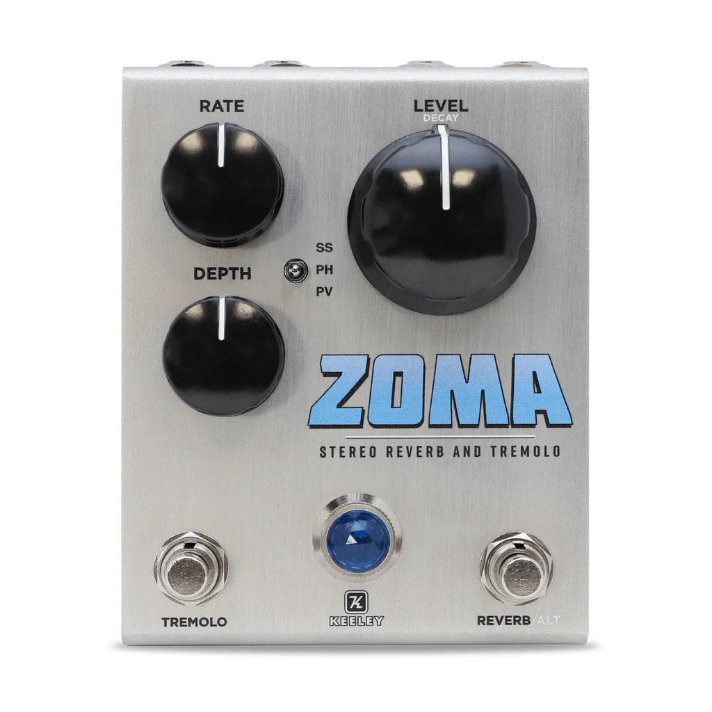 Keeley Keeley Zoma Stereo Reverb/Tremolo Pedal