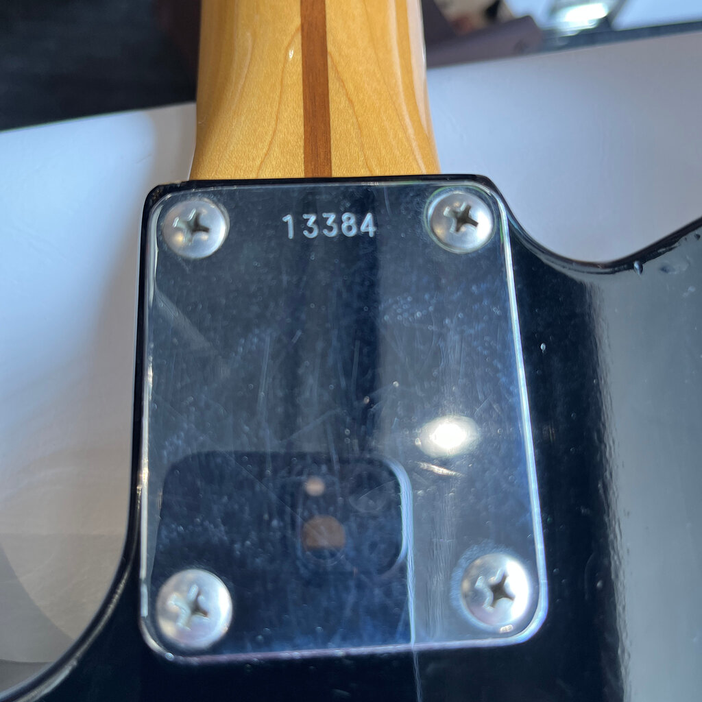 Consignment/Used Tokai 'Breezysound' TE  Telecaster - Black 1980-85 w/Case