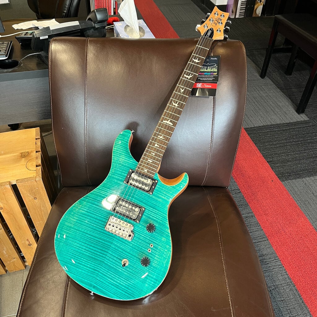 PRS Consignment/Used PRS Custom 24-08 Turquoise - w/Bag