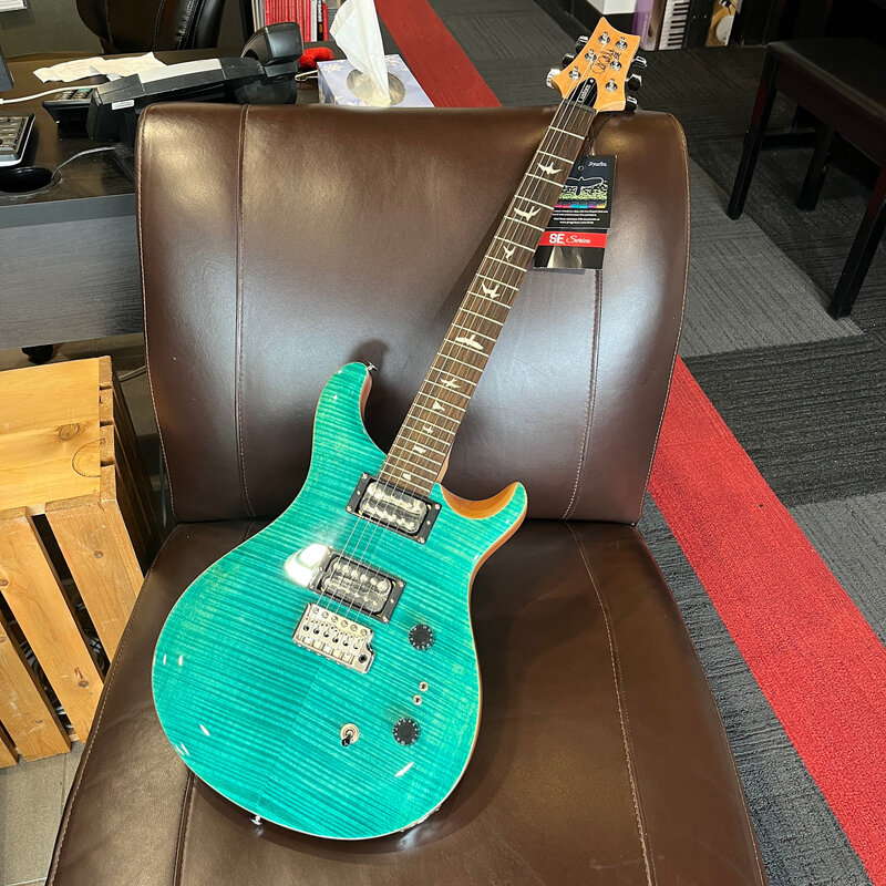 PRS Consignment/Used PRS Custom 24-08 Turquoise - w/Bag