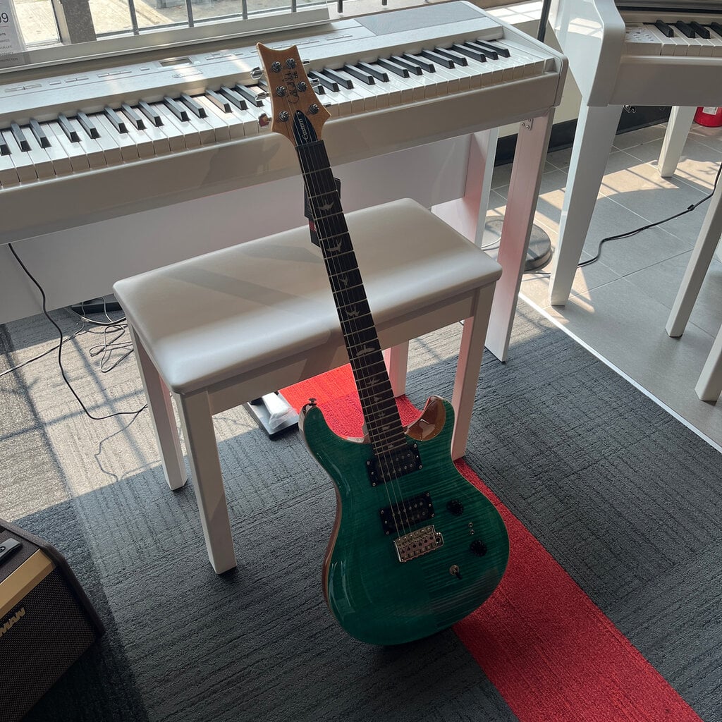 PRS Consignment/Used PRS Custom 24-08 Turquoise - w/Bag