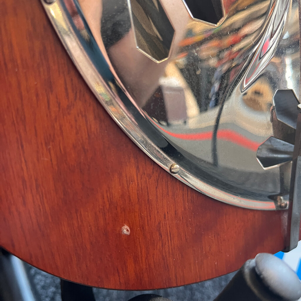 Consignment/Used Gretsch G9200 Boxcar Round-Neck, Mahogany Body Resonator Guitar - Natural