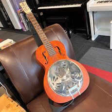 Consignment/Used Gretsch G9200 Boxcar Round-Neck, Mahogany Body Resonator Guitar - Natural
