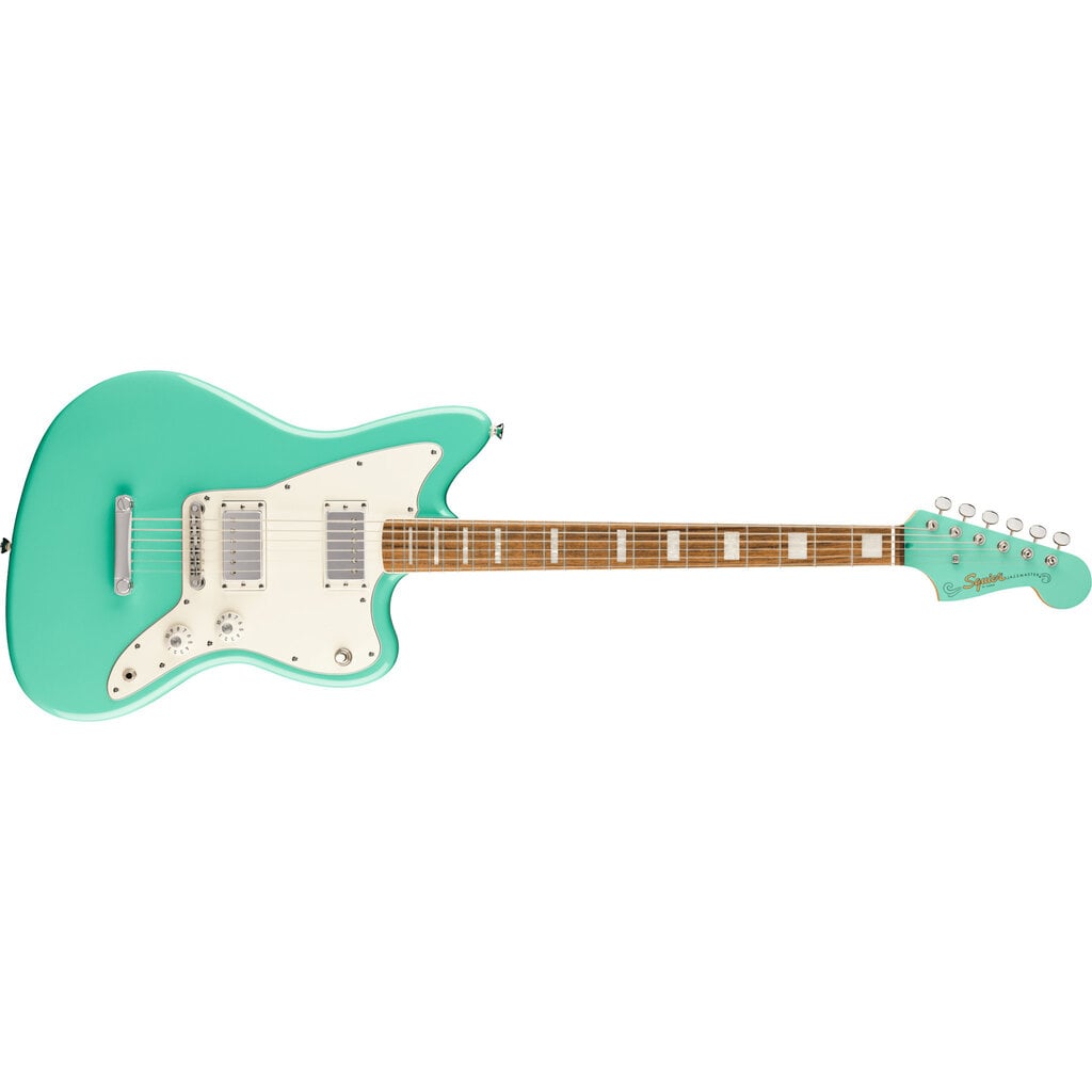Fender Fender Squier Paranormal Baritone Jazzmaster HH LRL - Seafoam Green