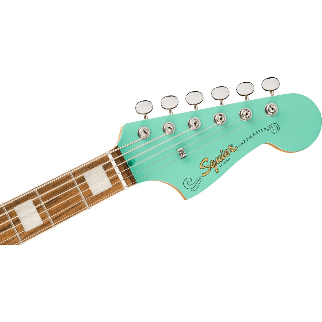 Fender Fender Squier Paranormal Baritone Jazzmaster HH LRL - Seafoam Green